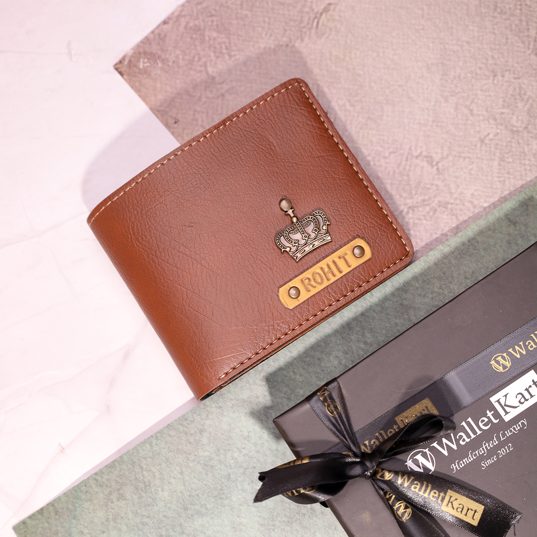 Perfect Gift for Him – Customized Leather Wallet