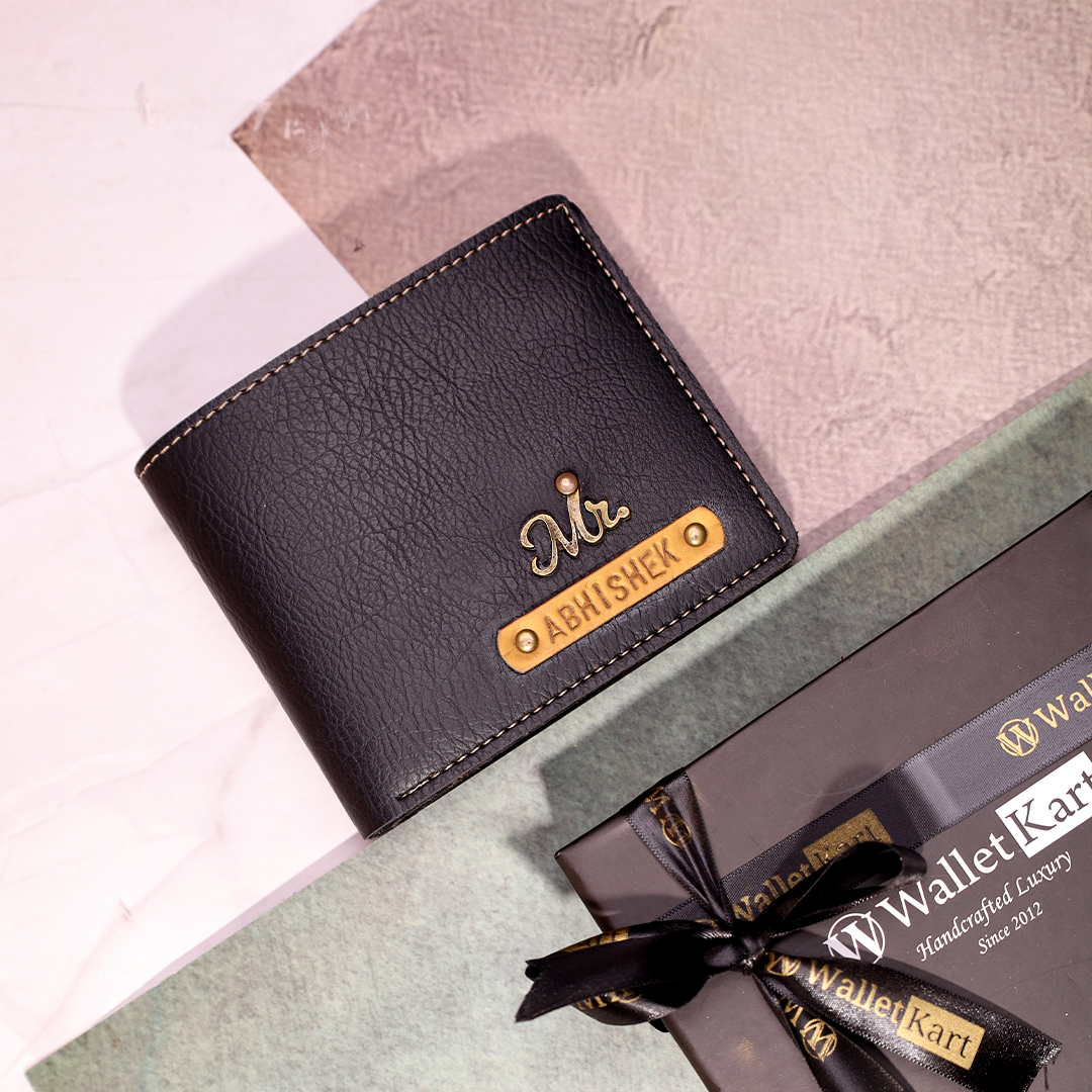 Perfect Gift for Him – Customized Leather Wallet